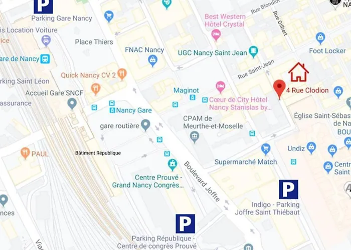 Apartament Gare - Stanislas